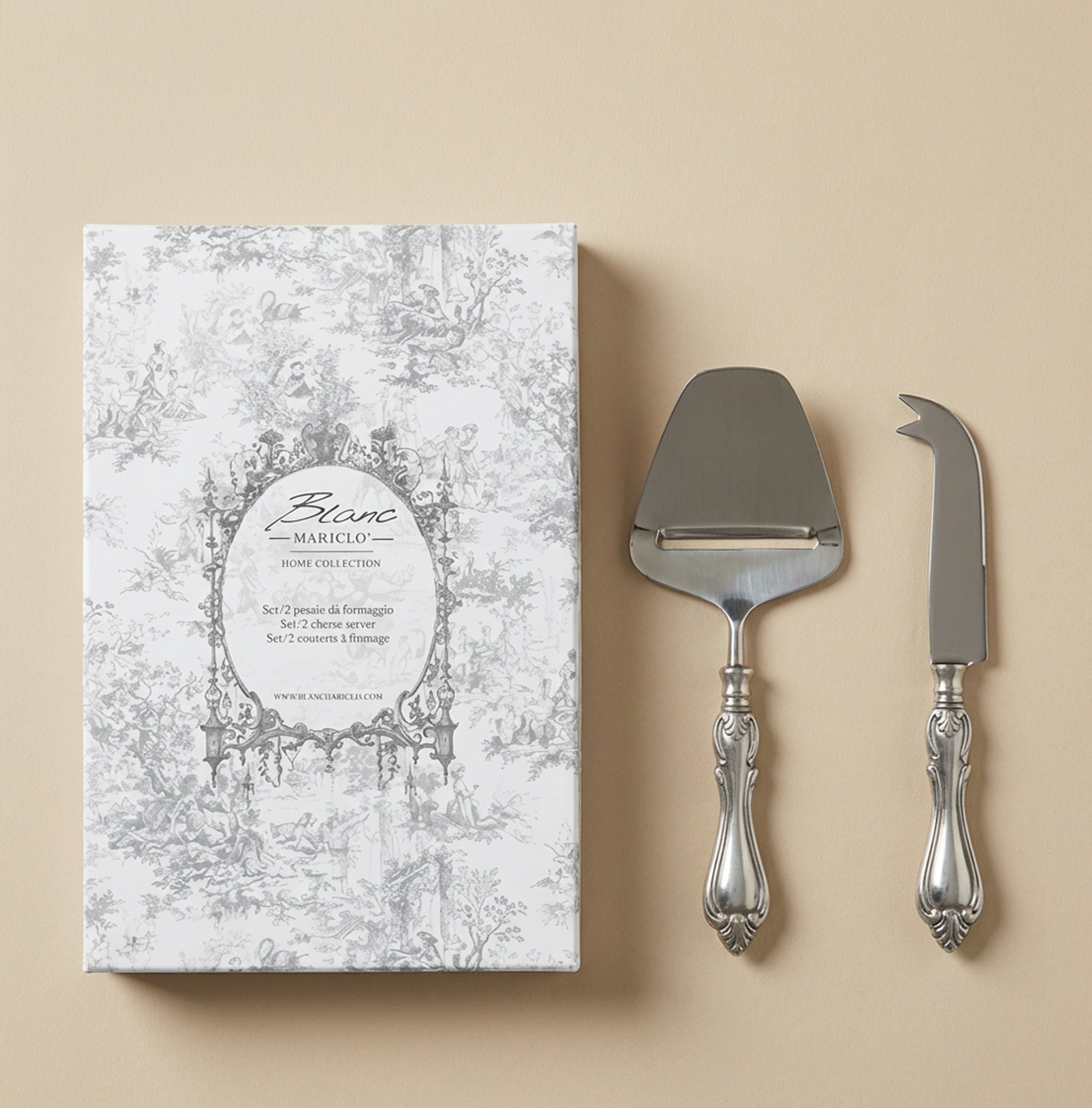 Set 2 posate Vintage formaggi