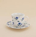 Set 2 tazza tè Floret blu