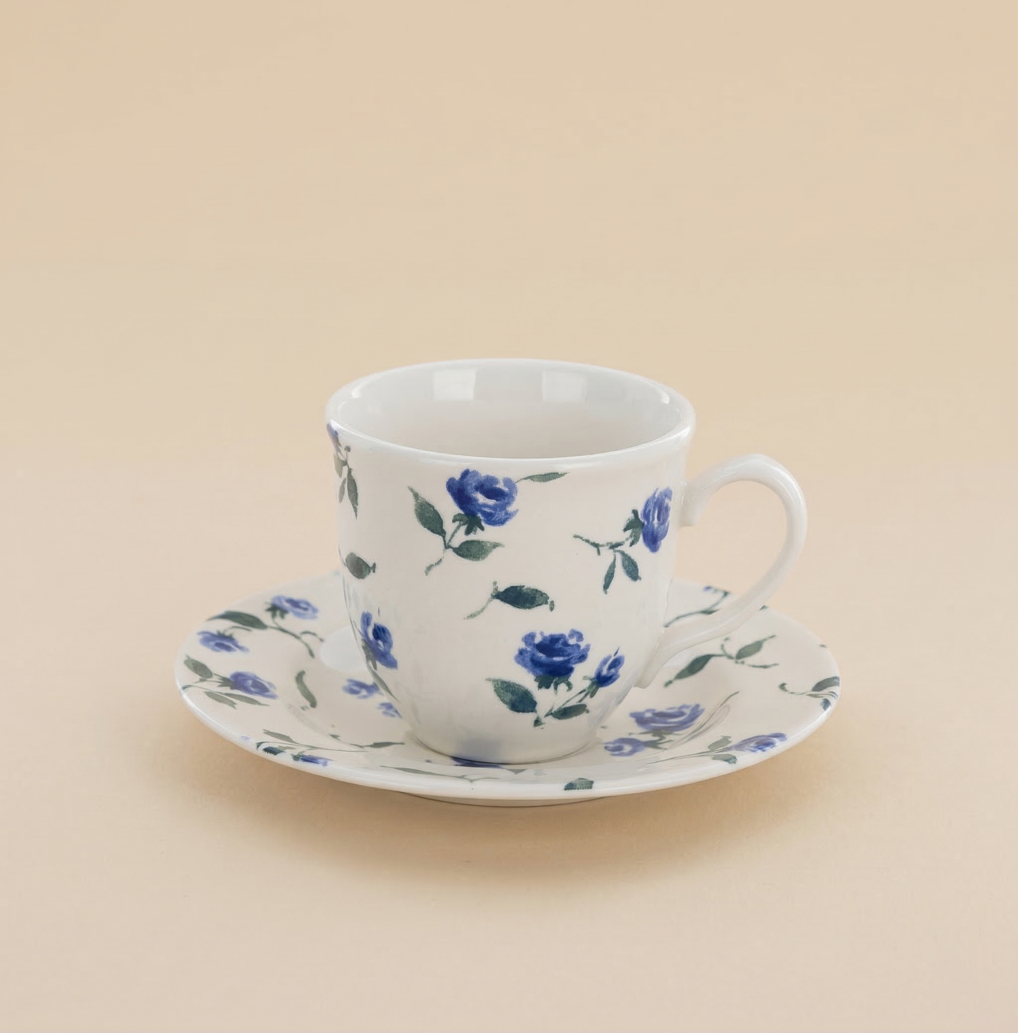 Set 2 tazza tè Floret blu