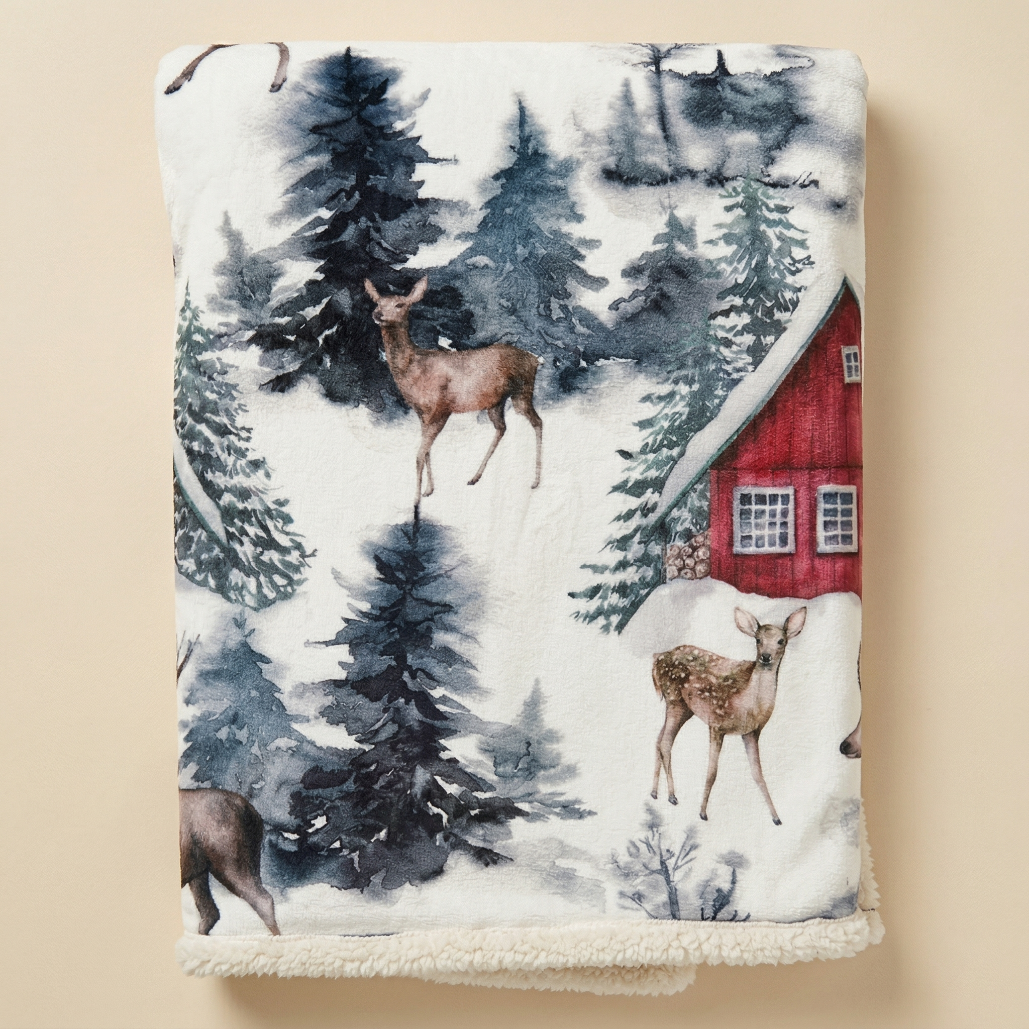 Plaid sherpa Rudolph