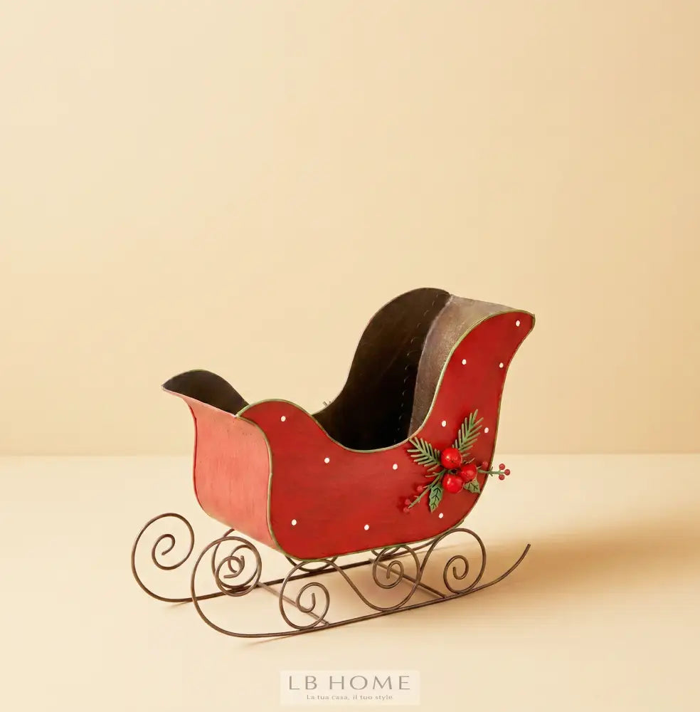 Slitta Decoro Natale