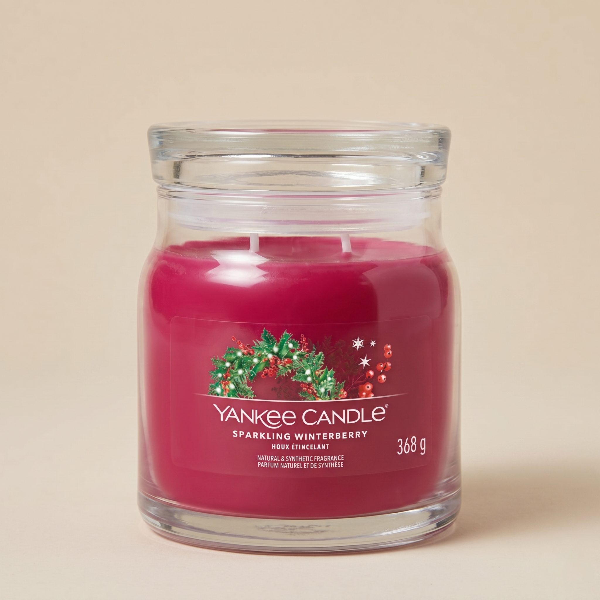 Yankee Candle Giara 368gr Sparkling Winterberry