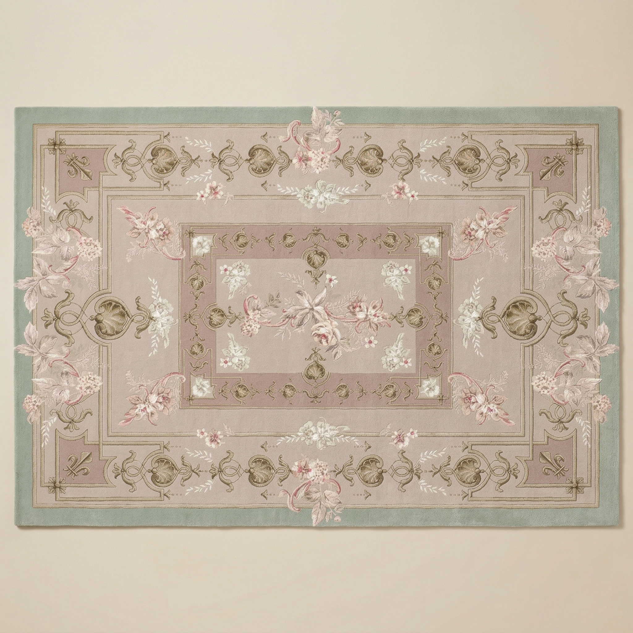 Tappeto Gioco Floreale 100x144cm