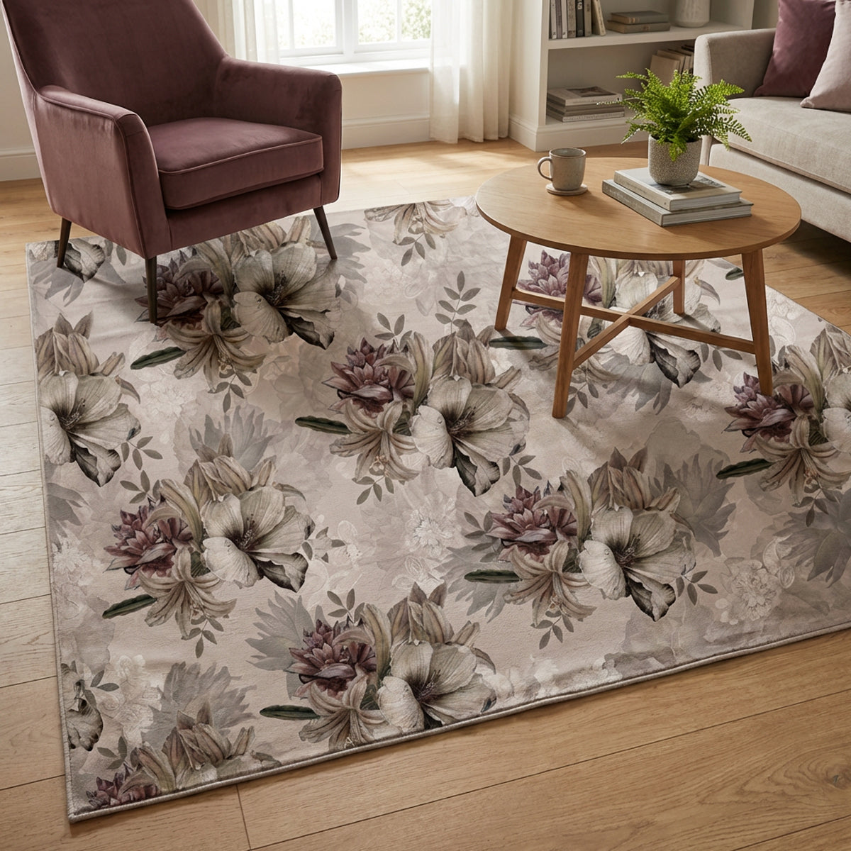 Tappeto stampato Gocce di rugiada 100x132cm