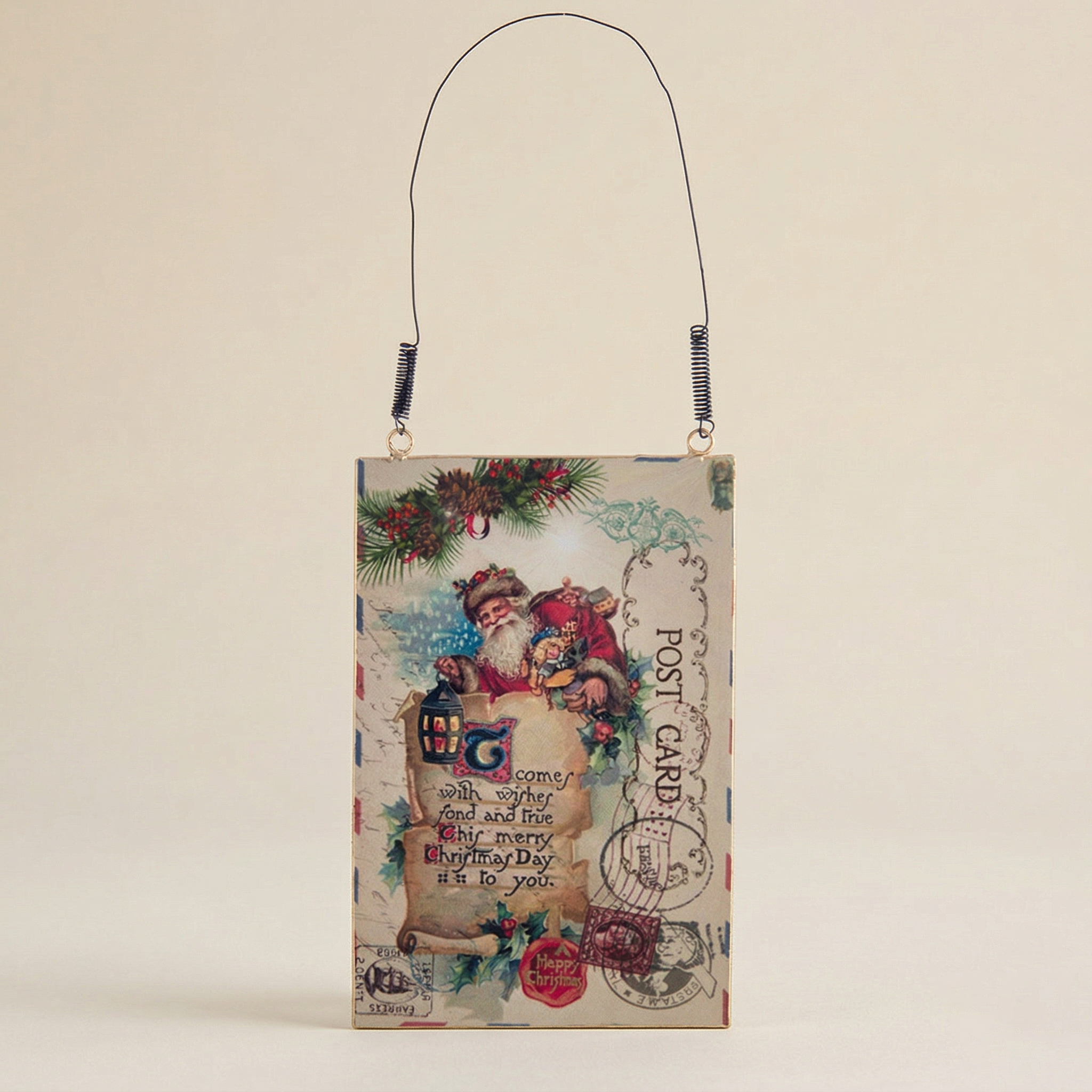 Targhetta Babbo natale Anita collection