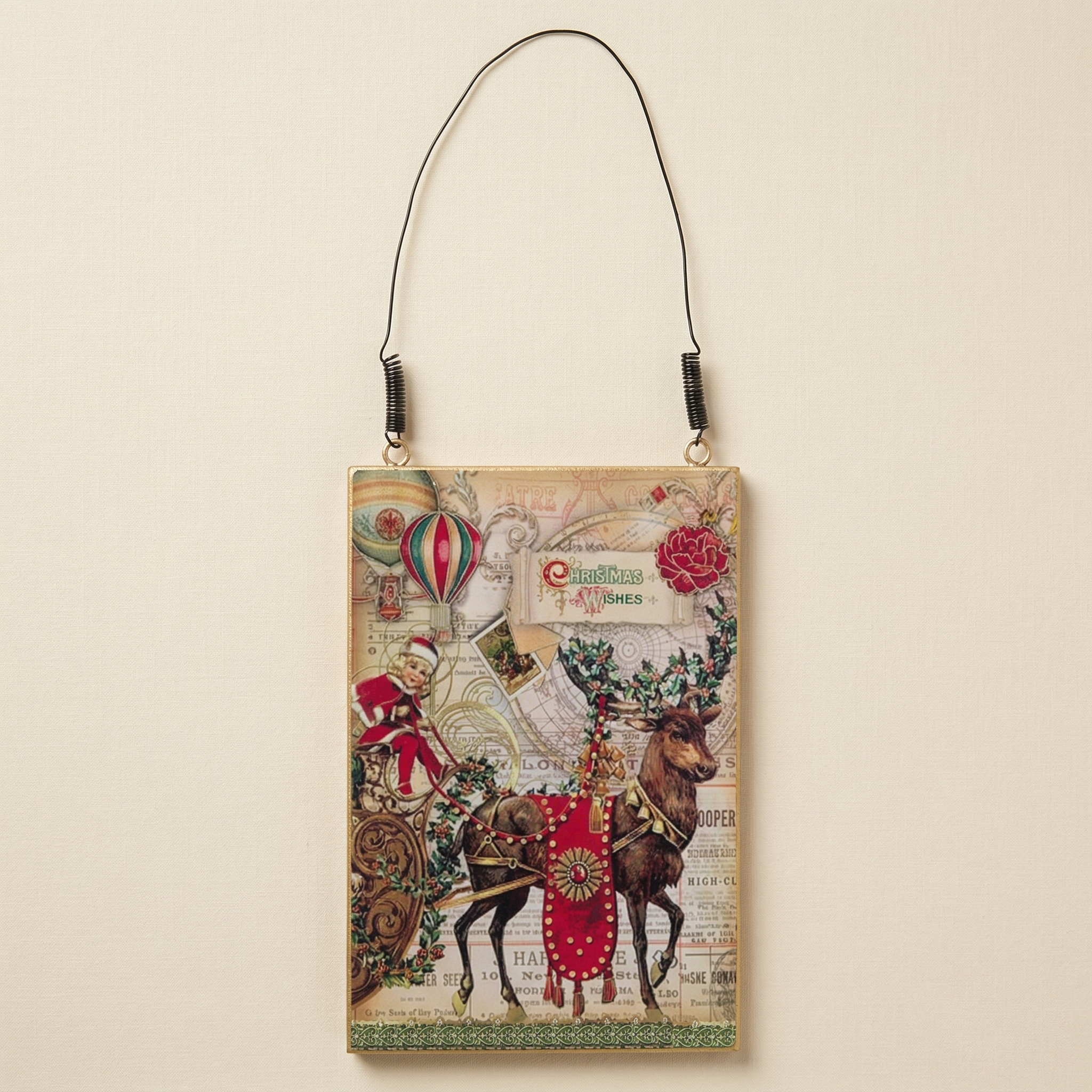 Targhetta renna Anita collection