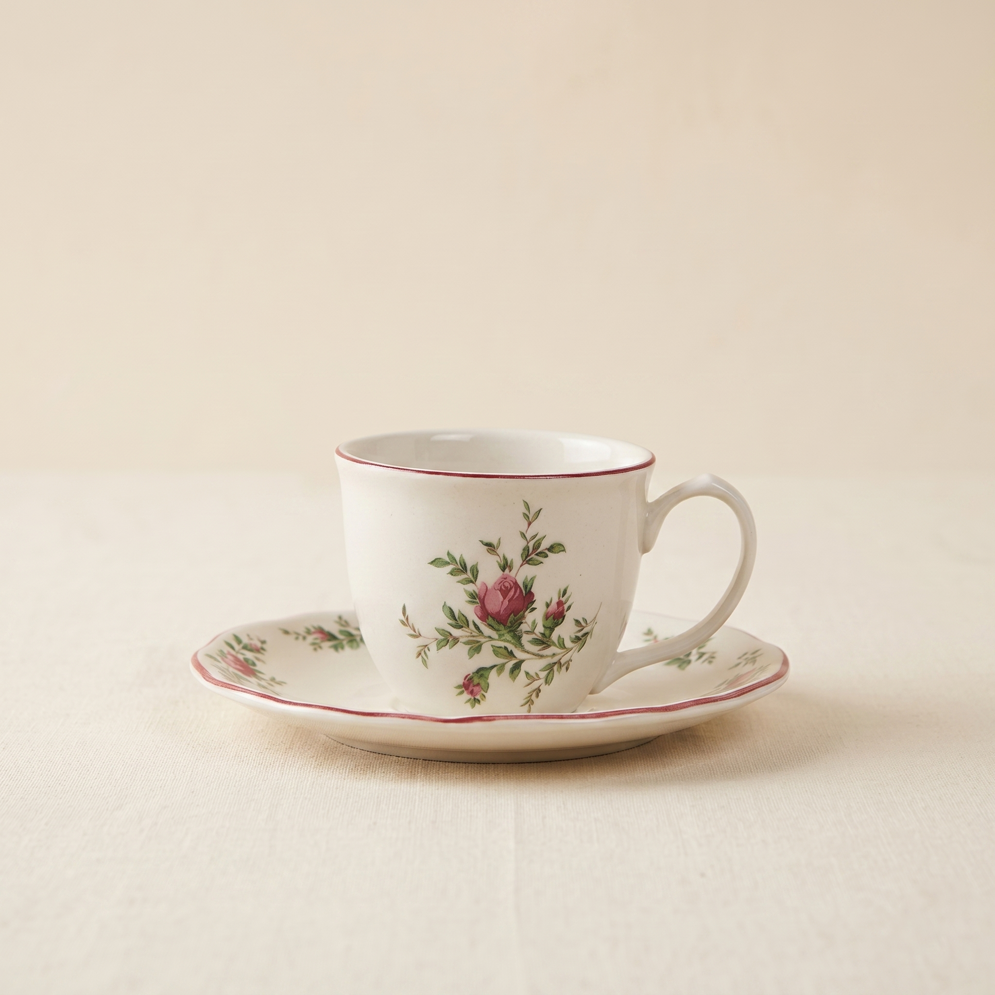 Set 2 tazze caffè Moss rose