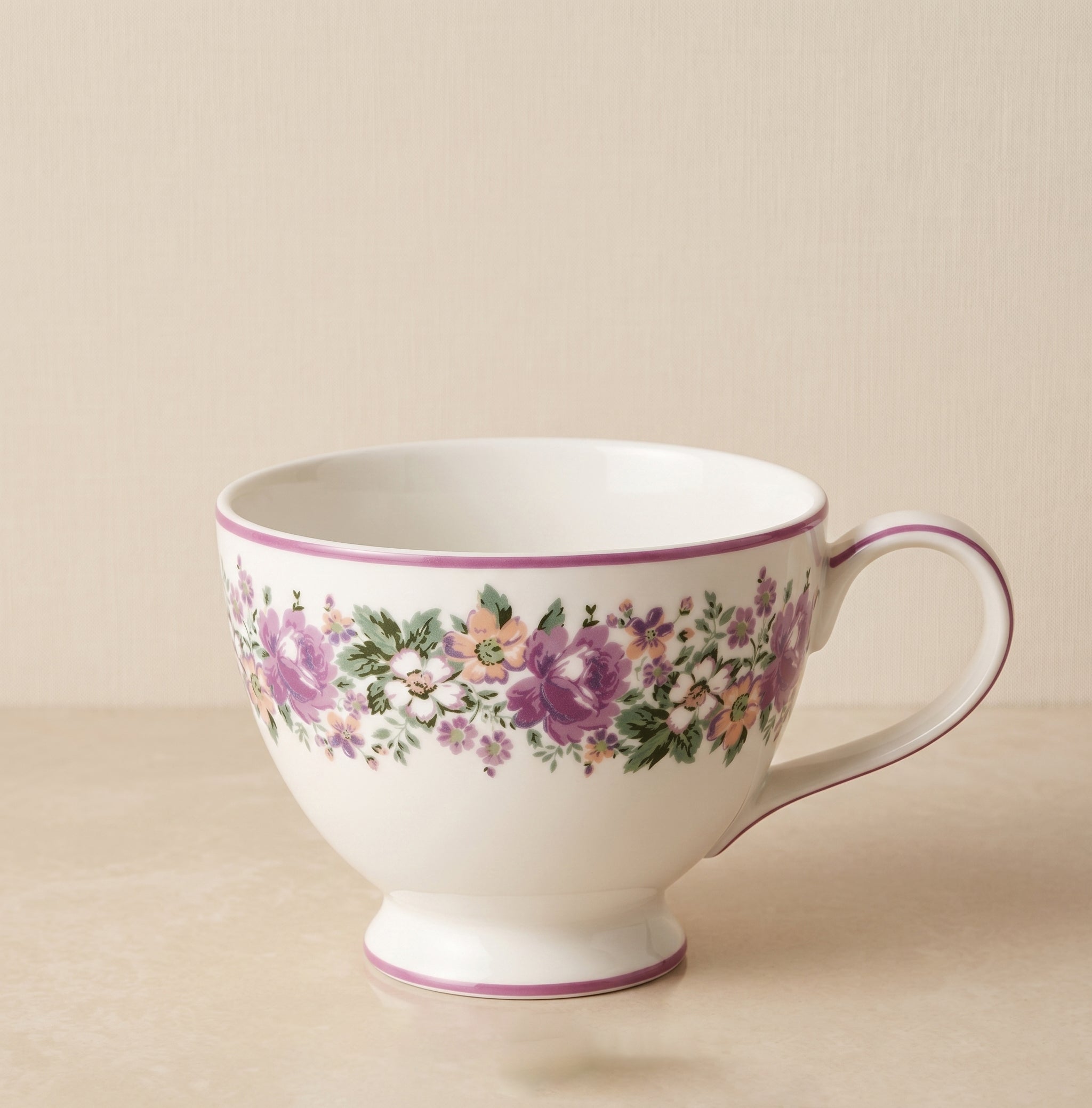 Tazza tè Marie dusty rose