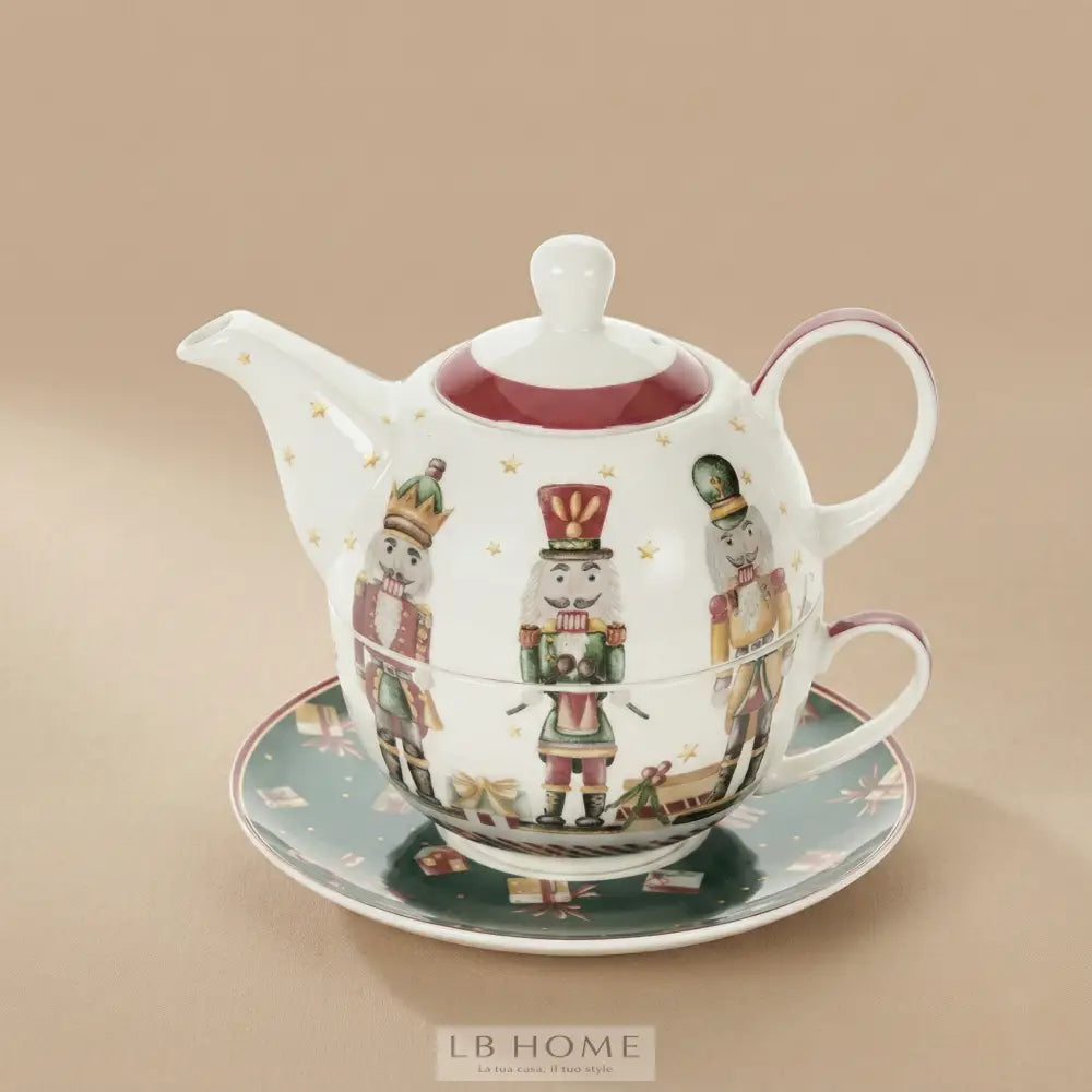Tea for one Christmas Carol Teiera