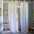 Tenda Pearl effetto lino 150x290cm