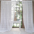 Tenda ricamata "Intarsio" 150x290cm