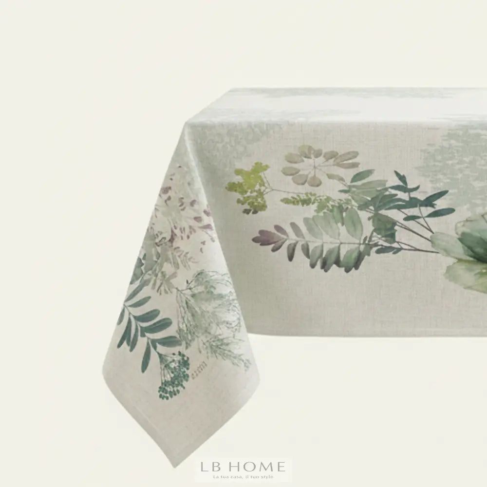 Tovaglia Bloom Greenery 150x270cm Tovaglia