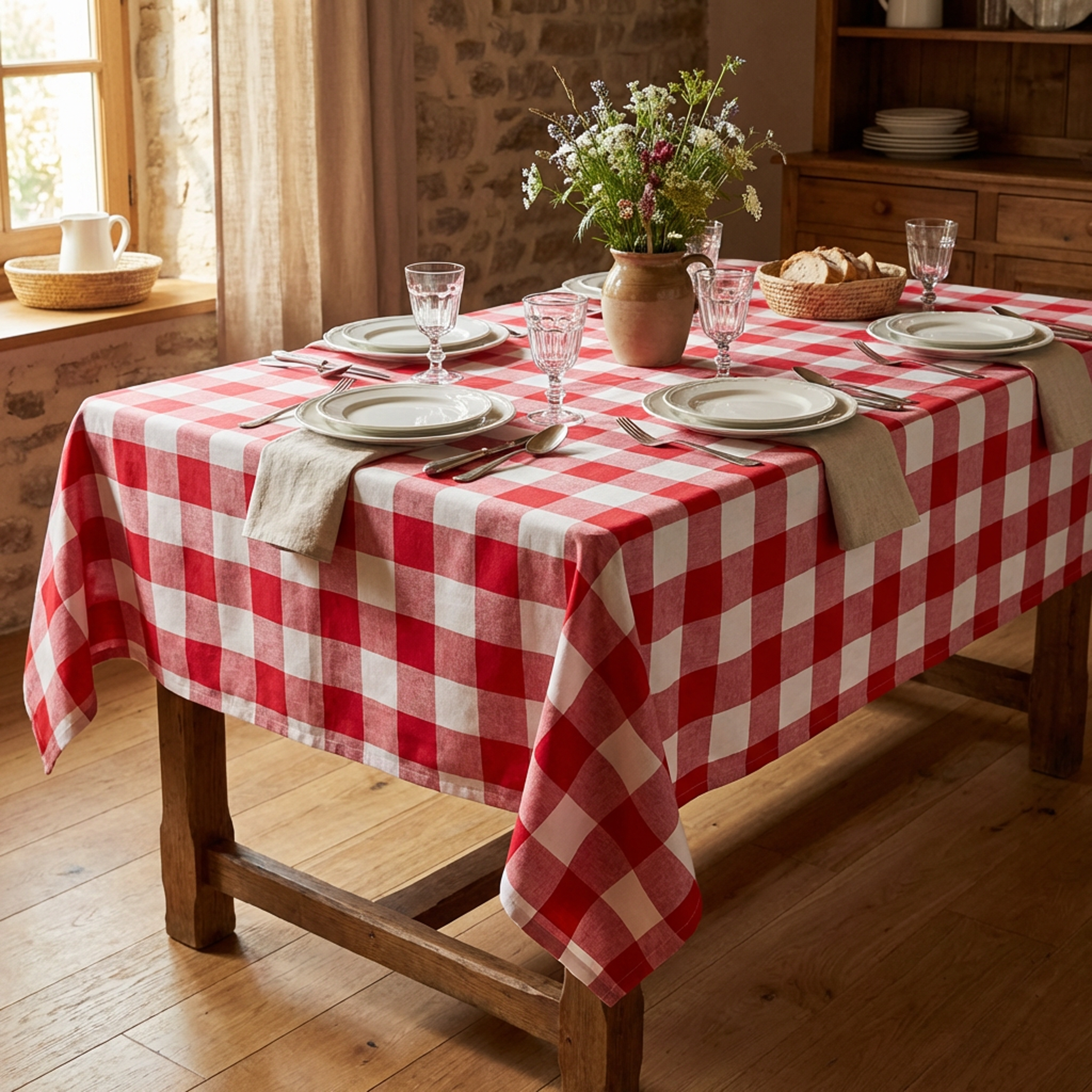 Tovaglia cerata antimacchia La Gelateria rossa