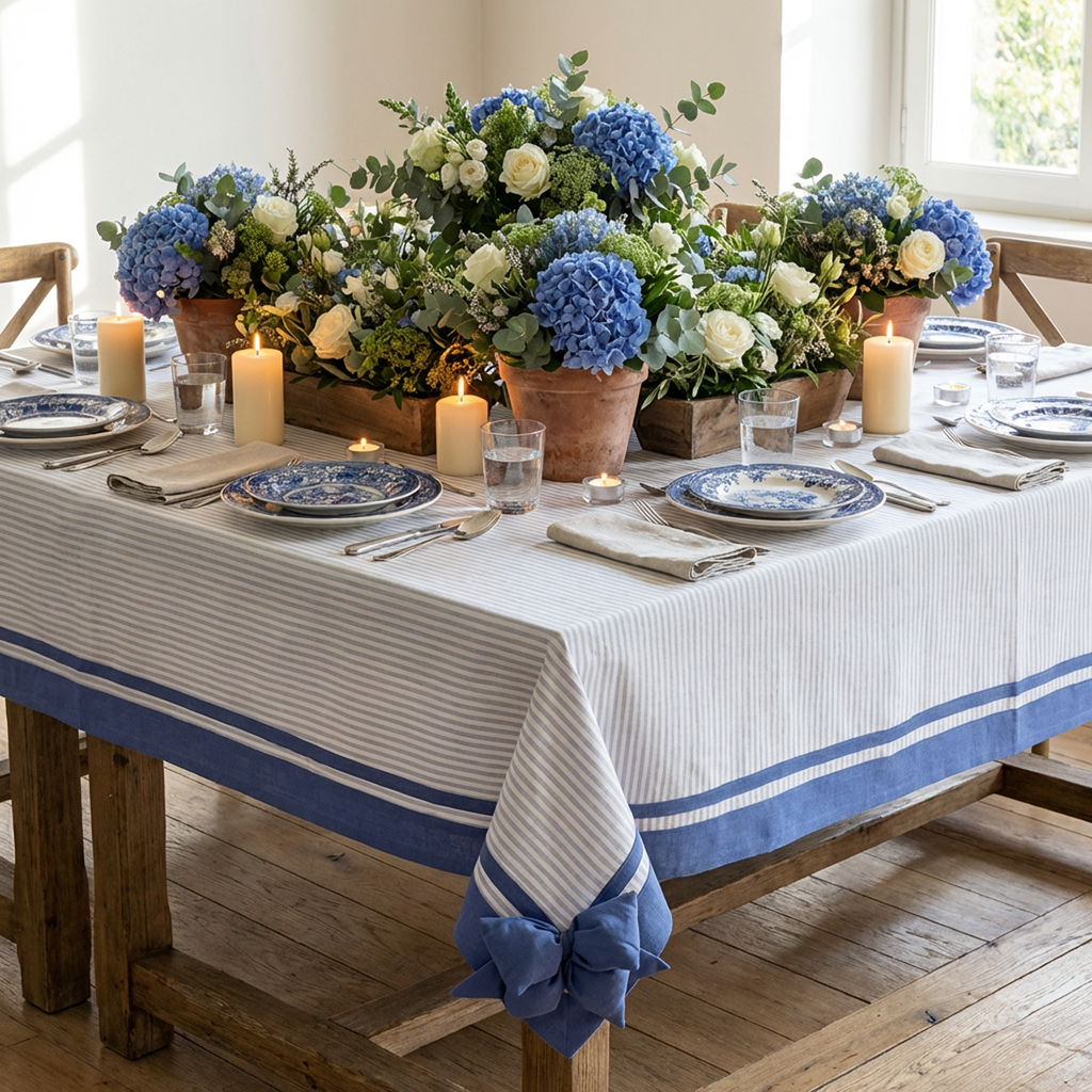 Tovaglia centrotavola Sapore di mare 120x120cm