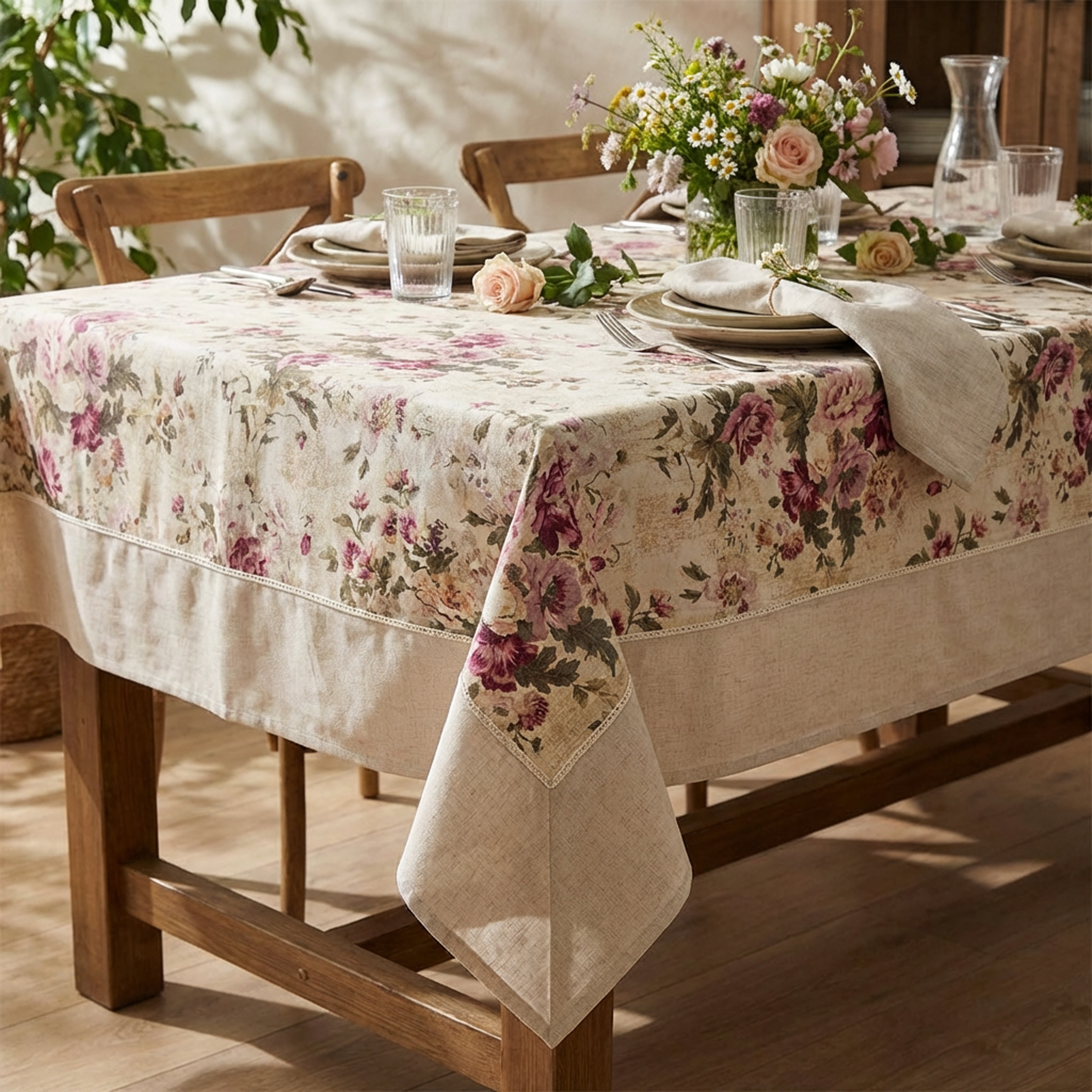 Tovaglia Dramma alla scala 190x240cm