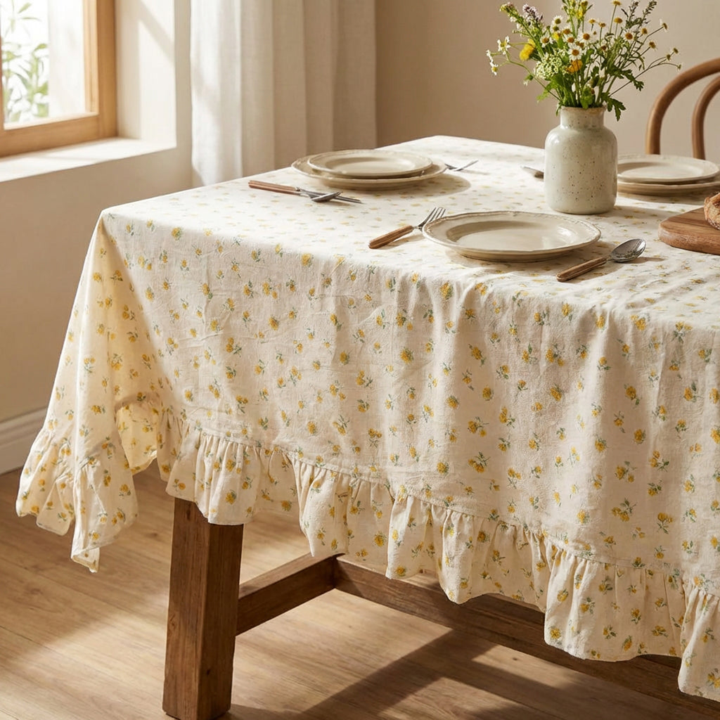 Tovaglia Floret Full 170x210cm giallo