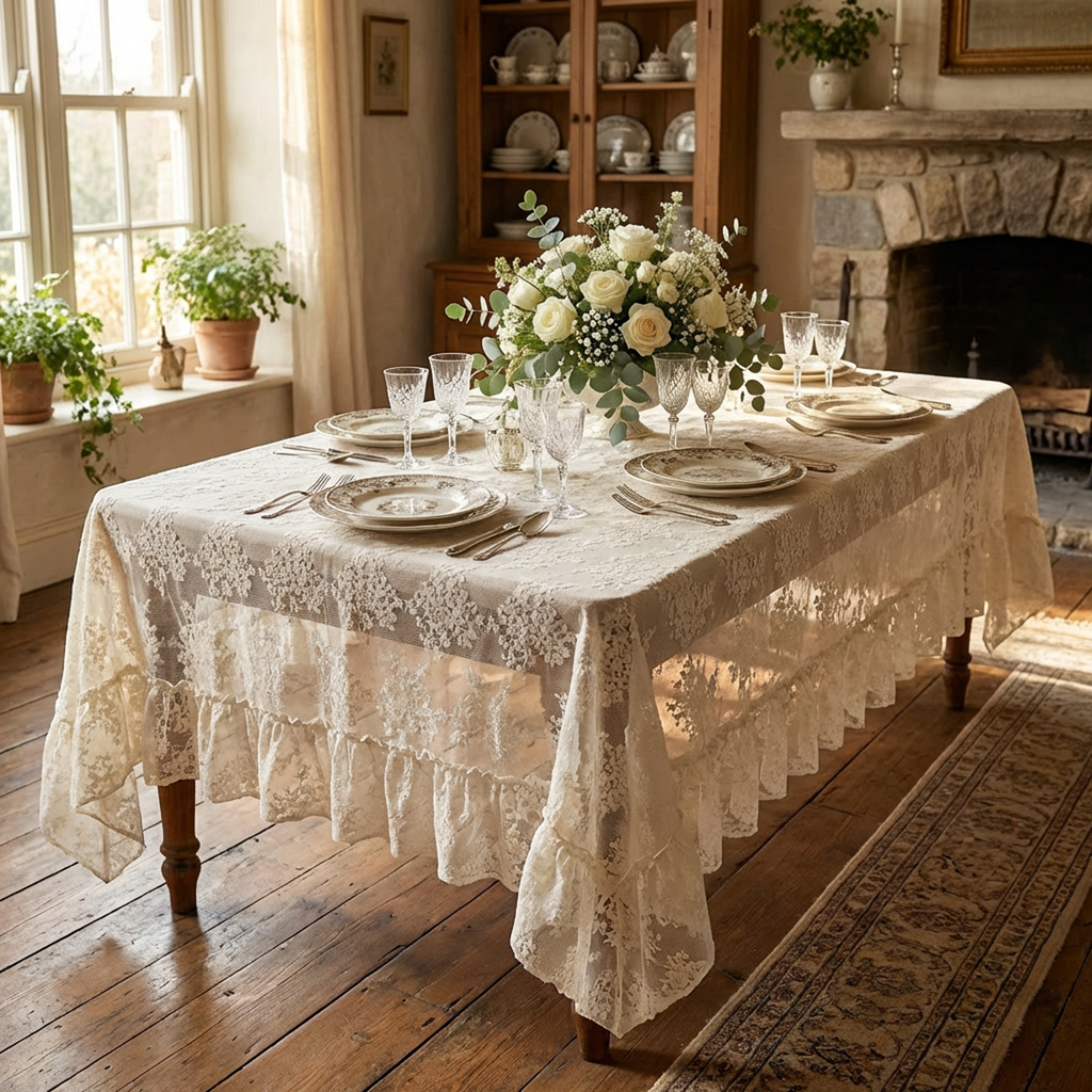 Tovaglia Romantic Lace 180x240cm