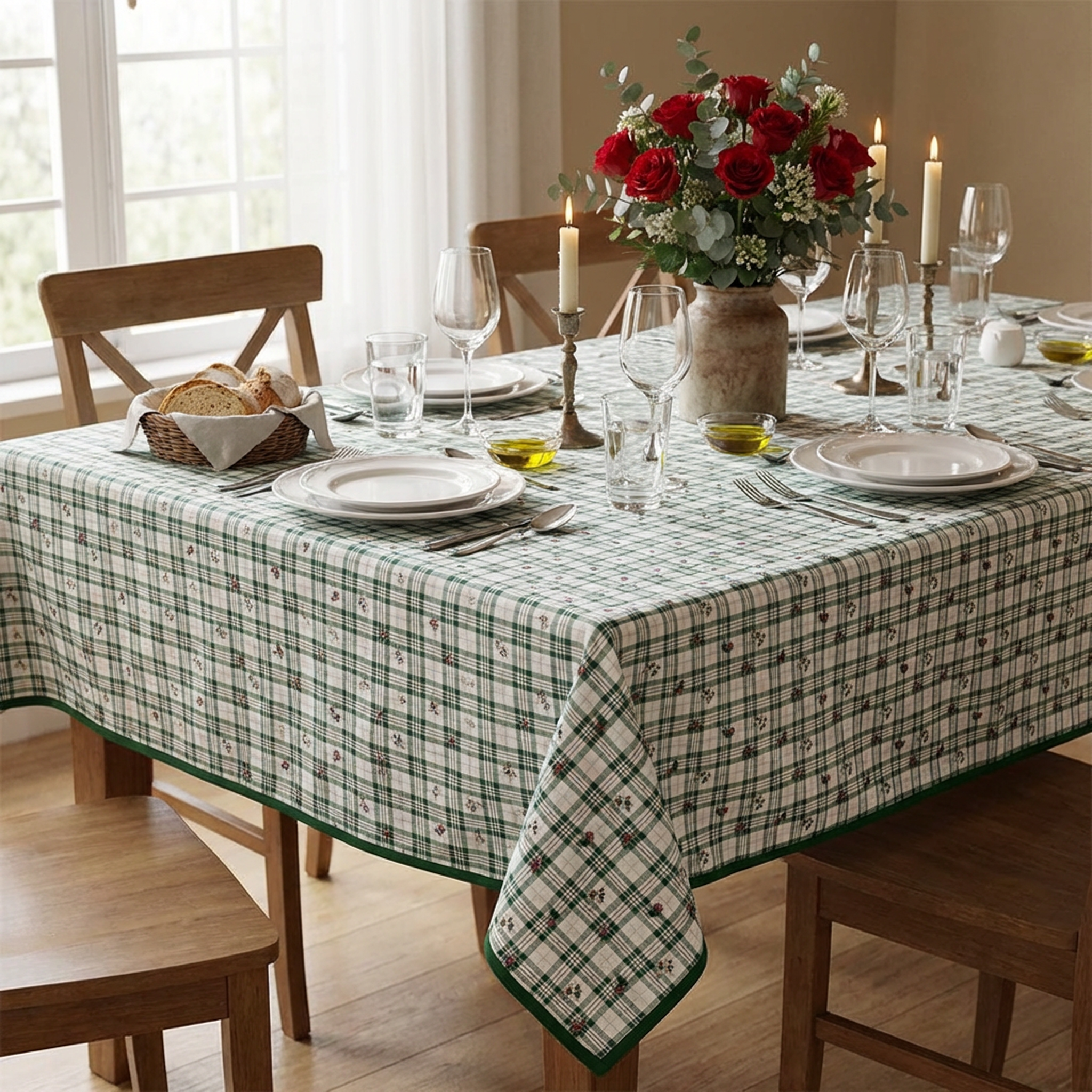 Tovaglia Stella Alpina 150x290cm