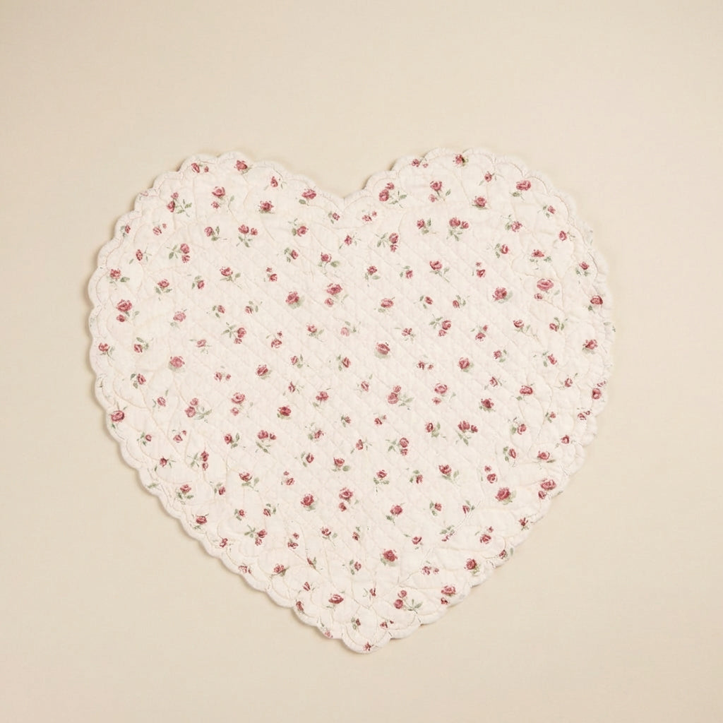 Tovaglietta cuore Floret Full rosa