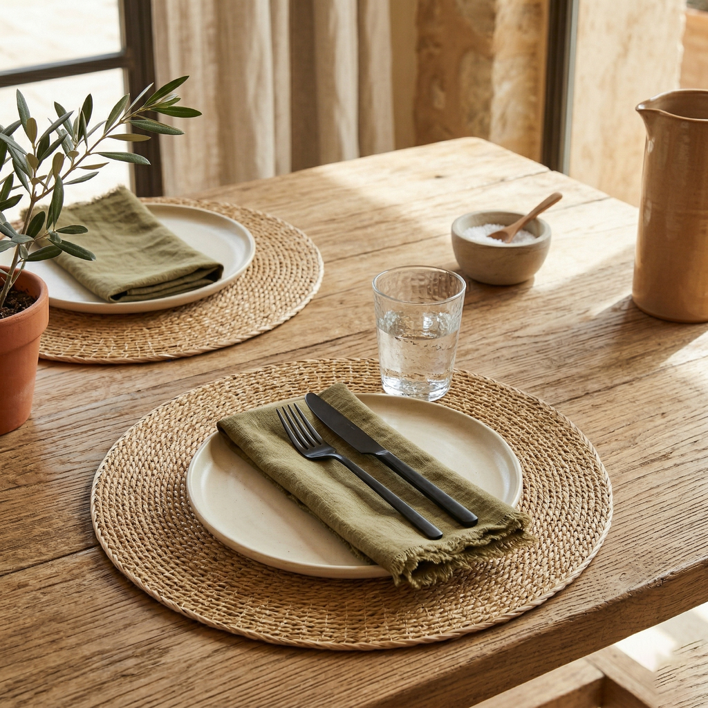 Tovaglietta sottopiatto rattan
