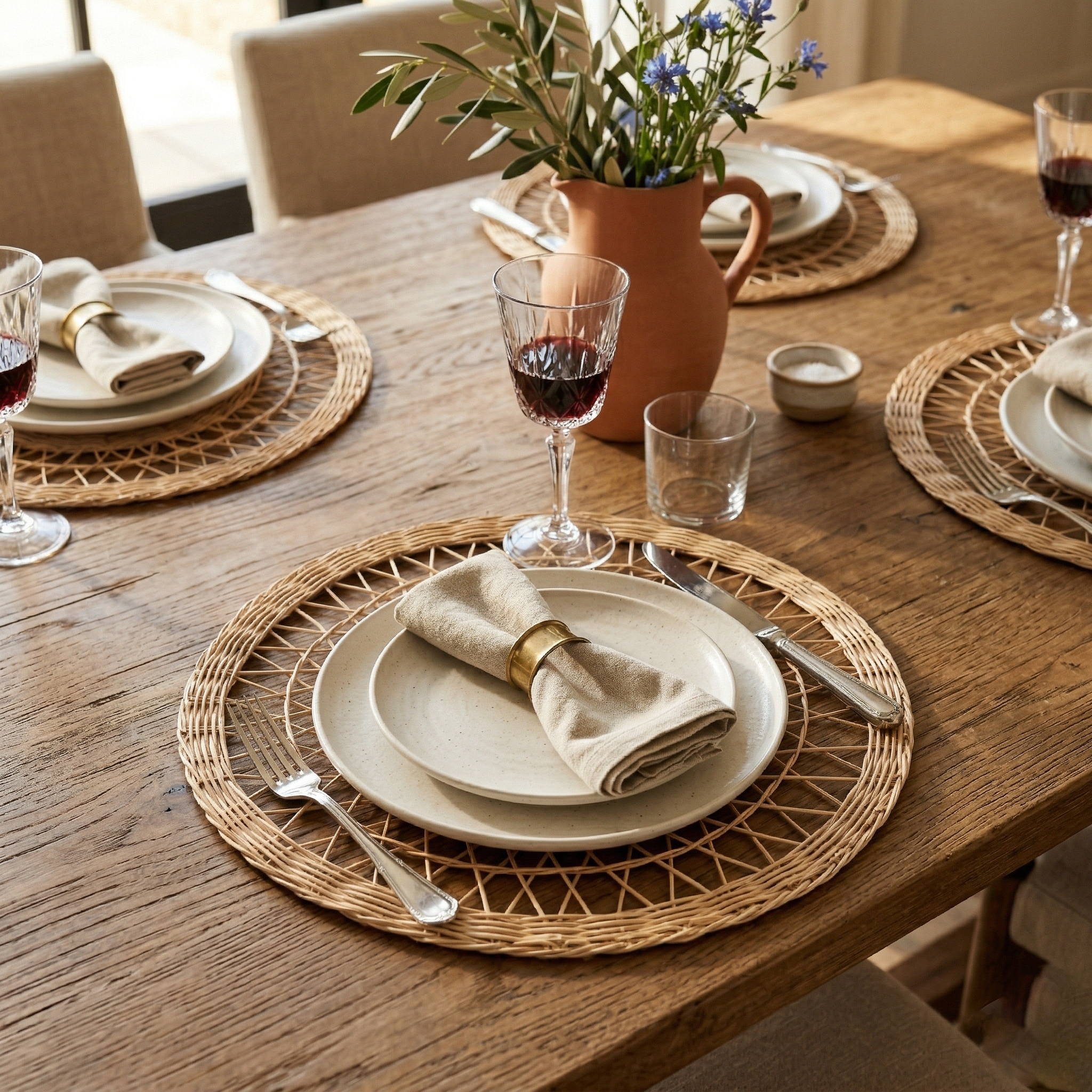 Tovaglietta sottopiatto rattan