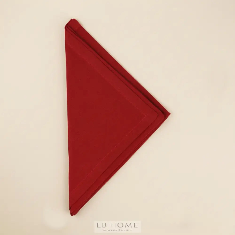 Tovagliolo rosso