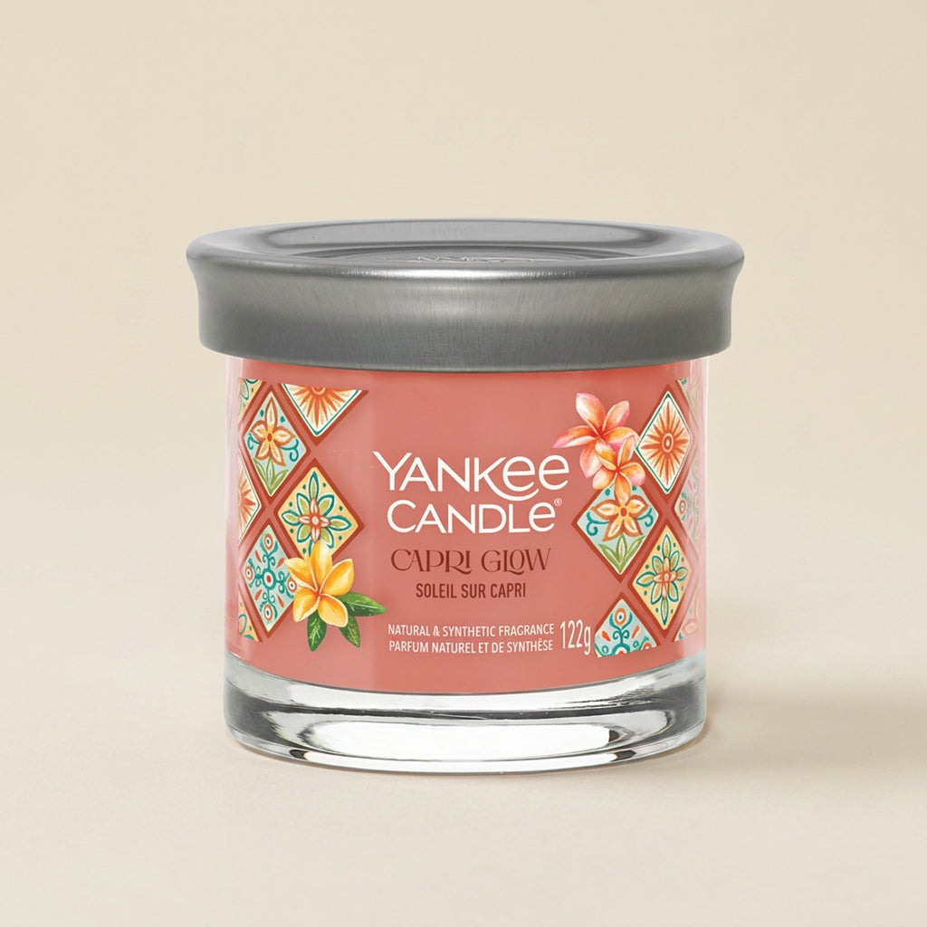Yankee Candle candela tumbler 122gr Capri Glow