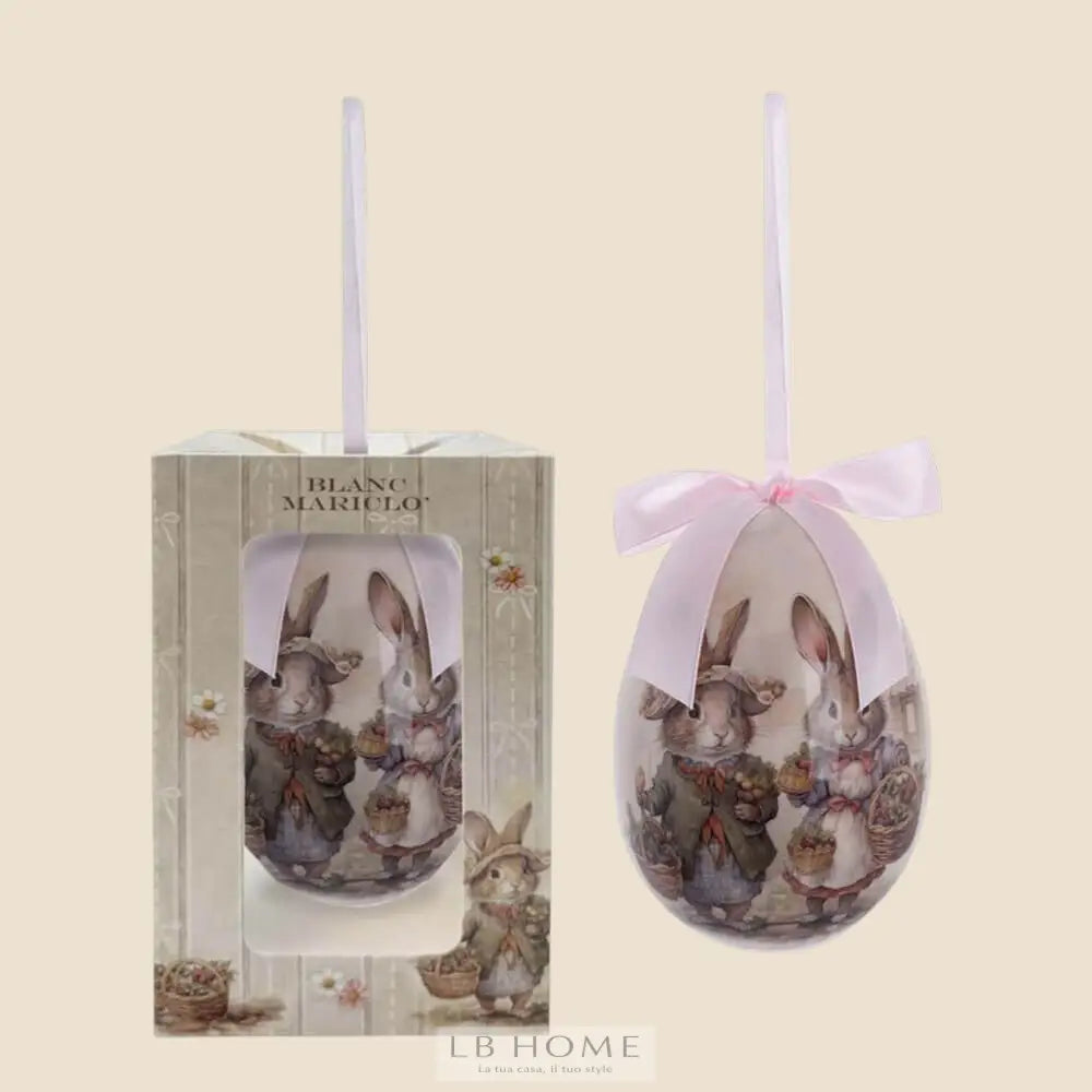 Uova pasquale ’Uova Incantate’ con scatola Decorazioni Pasquali