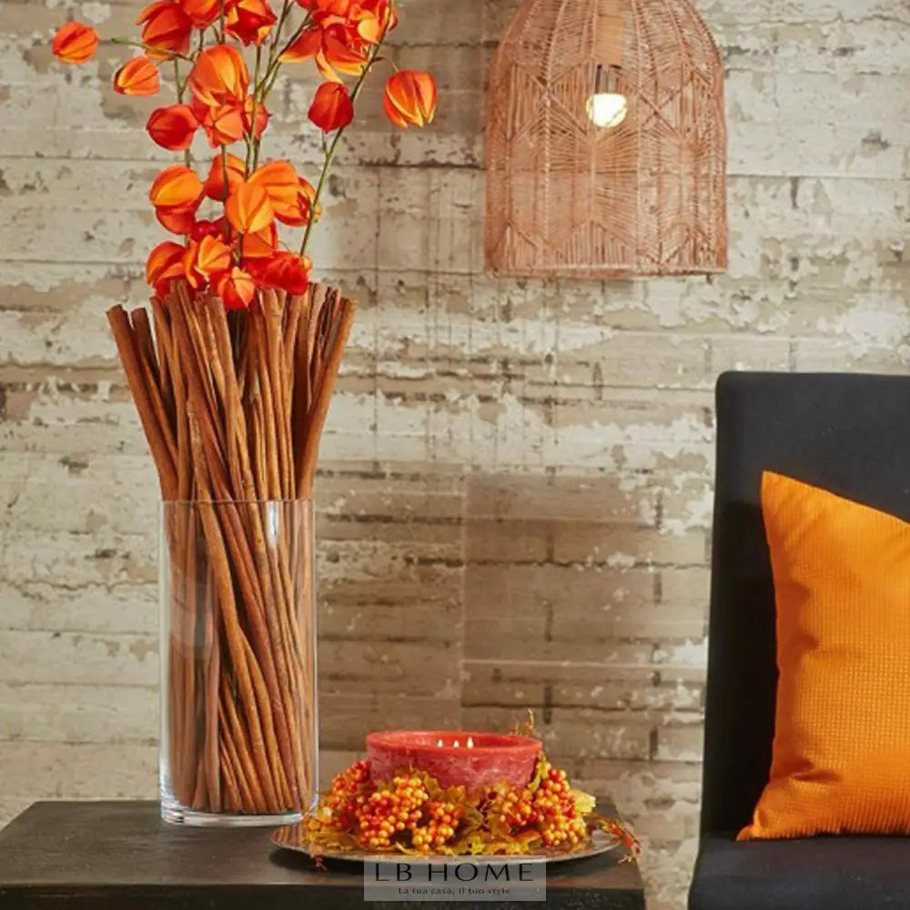 Vaso cilindrico h.30cm Vaso vetro