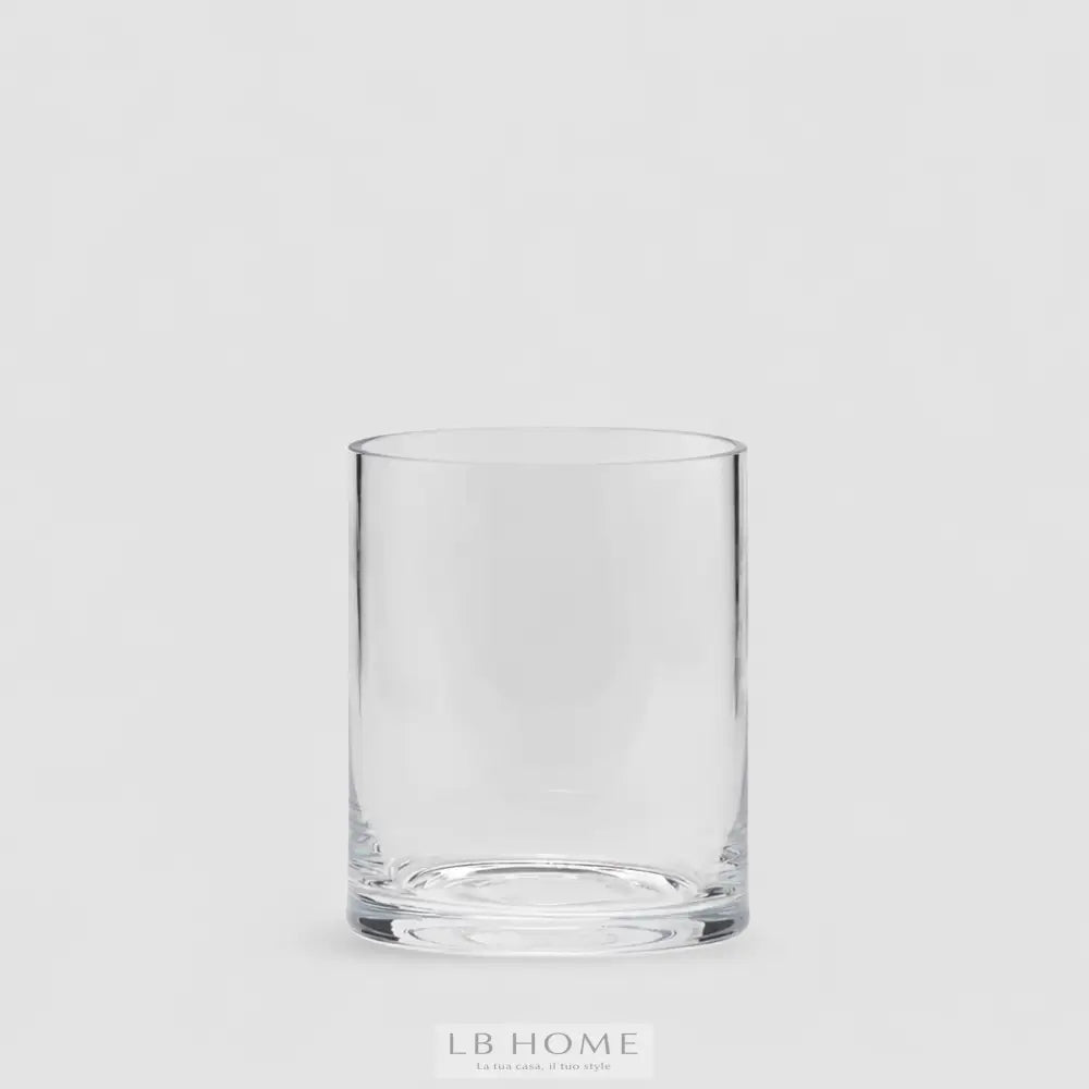 Vaso cilindro h.12cm Vaso vetro