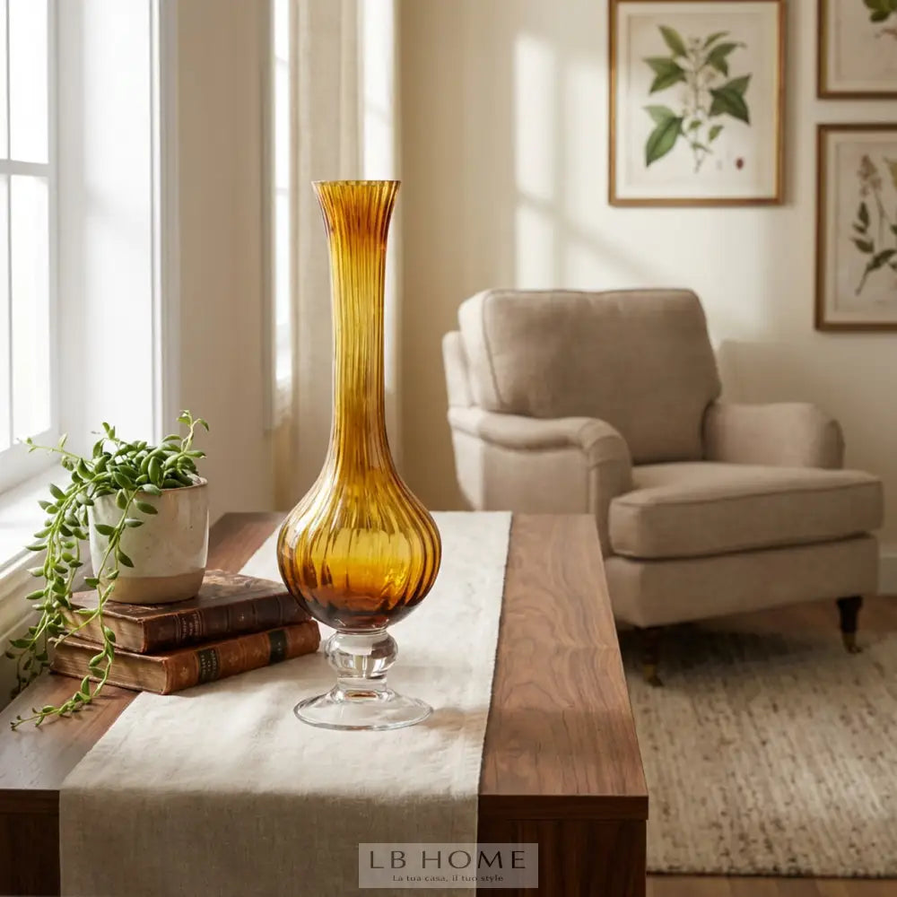 Vaso collolungo h.40 Vaso vetro