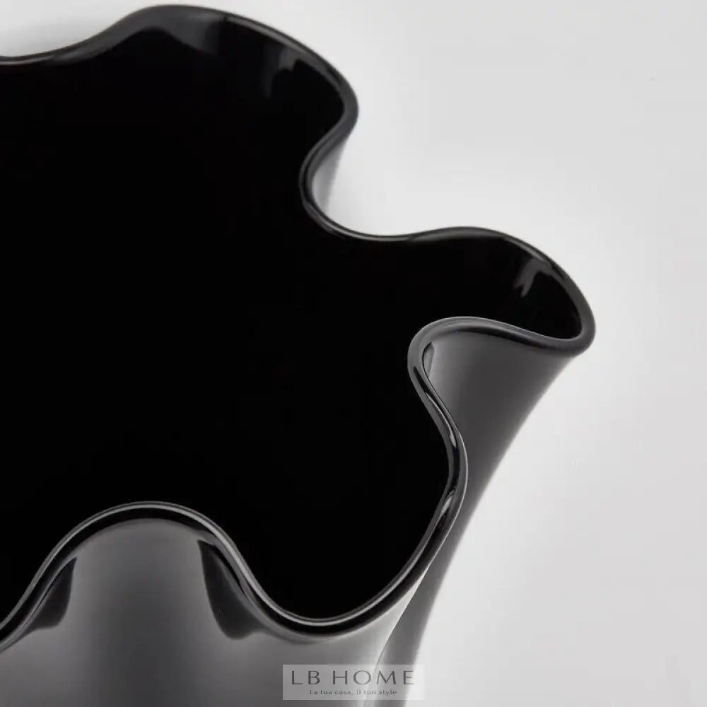 Vaso drappo h.22 Vaso vetro