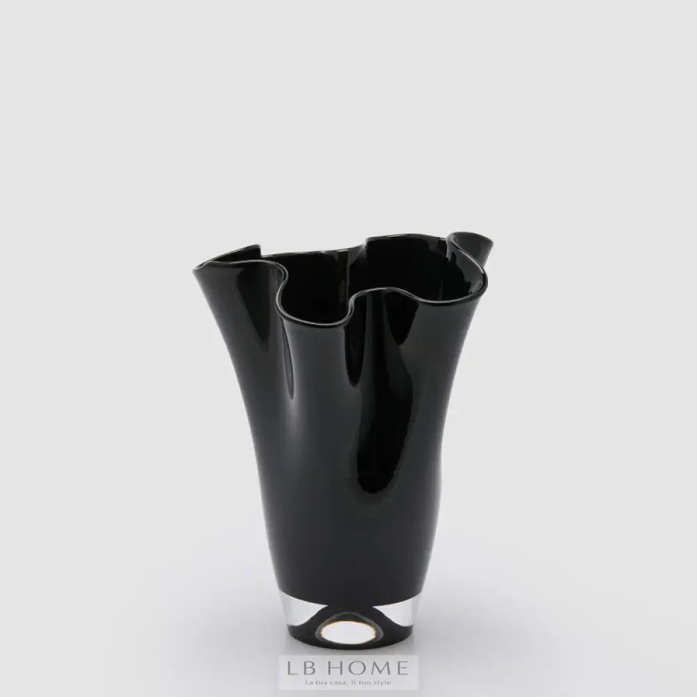 Vaso drappo h.22 Vaso vetro