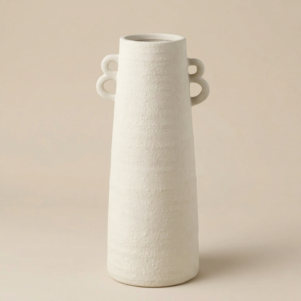 Vaso argilla conico h.44