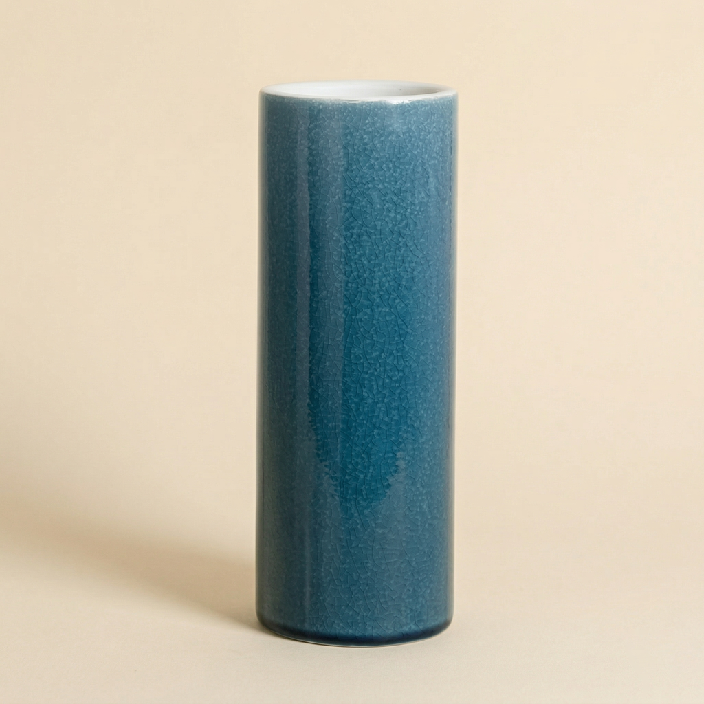 Portavaso blu h.28