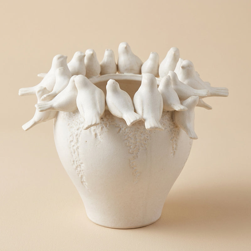 Vaso colombe h.26