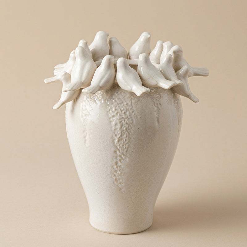 Vaso colombe h.33