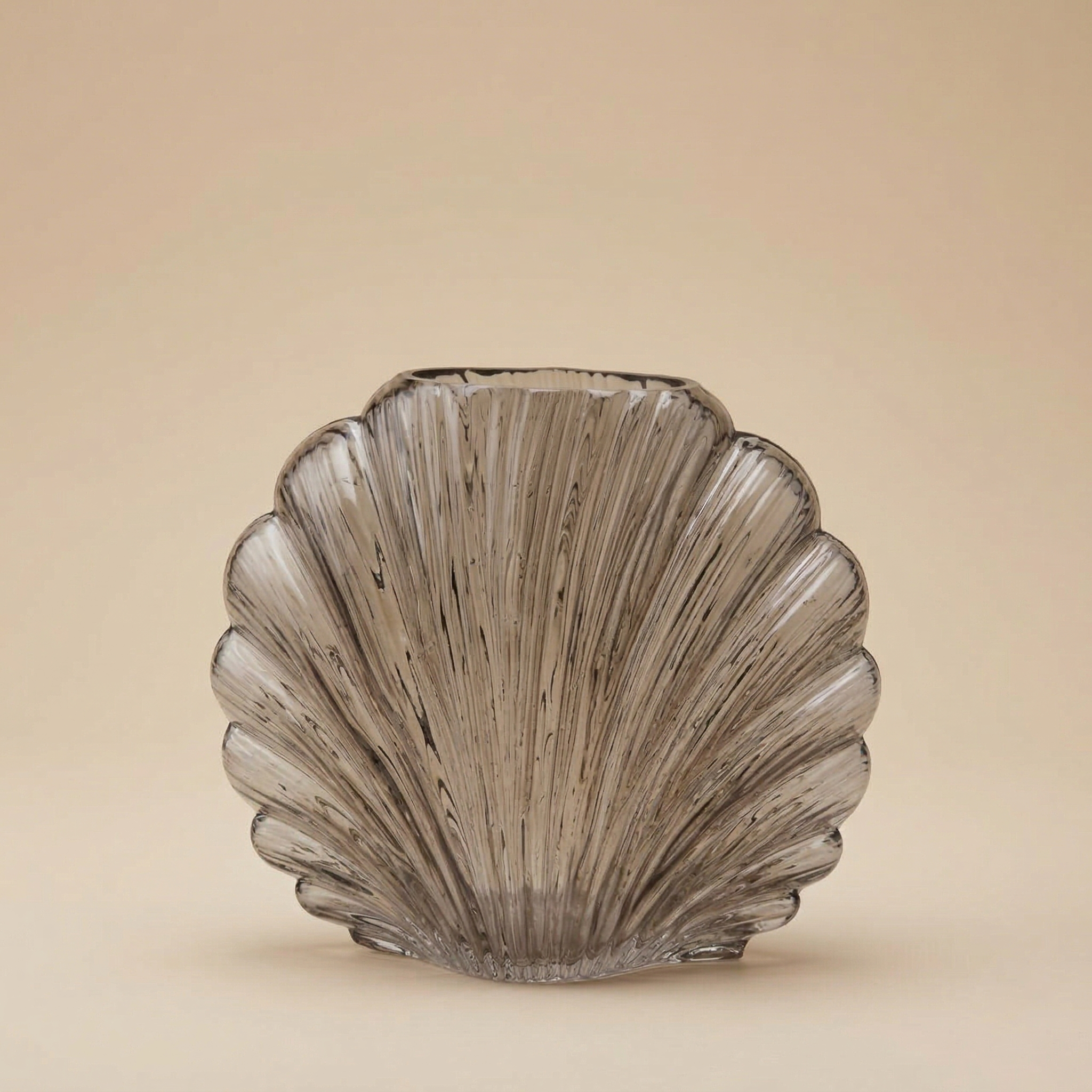 Vaso conchiglia vetro h.25