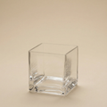 Vaso cubo vetro h.12