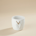 Portavaso terracotta mini cuore