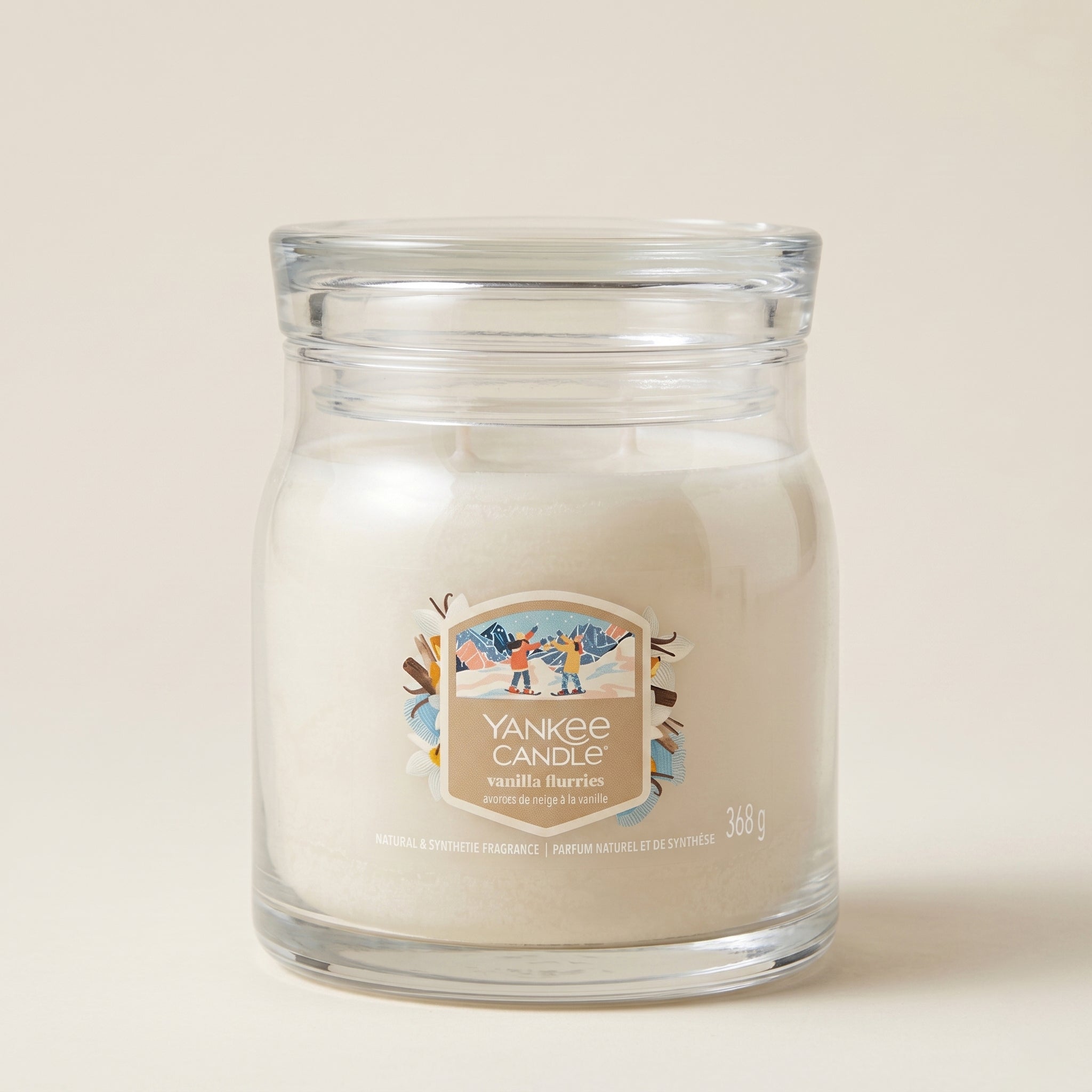 Yankee Candle giara 368gr Vanilla Flurries
