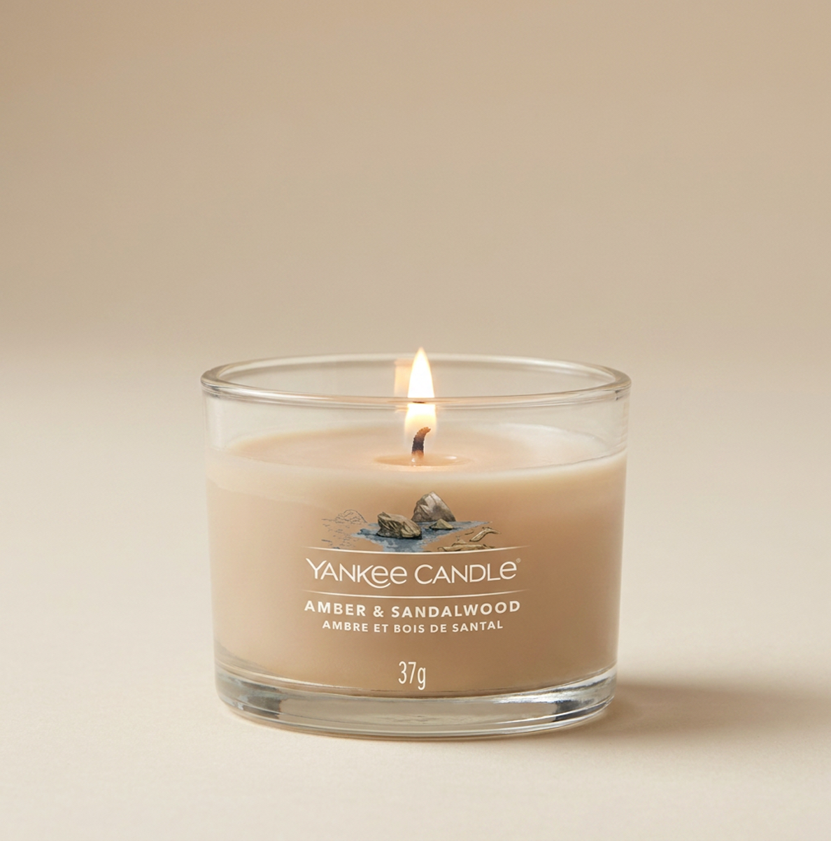 Yankee Candle candela mini Amber & Sandalwood