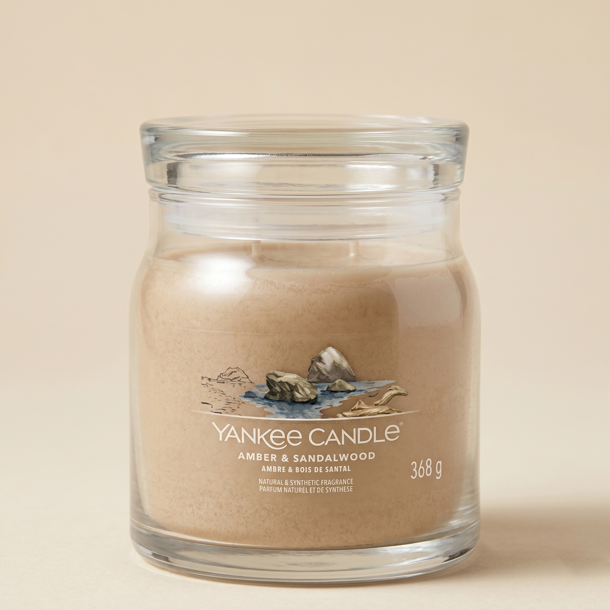 Yankee Candle Giara 368gr Amber & Sandalwood