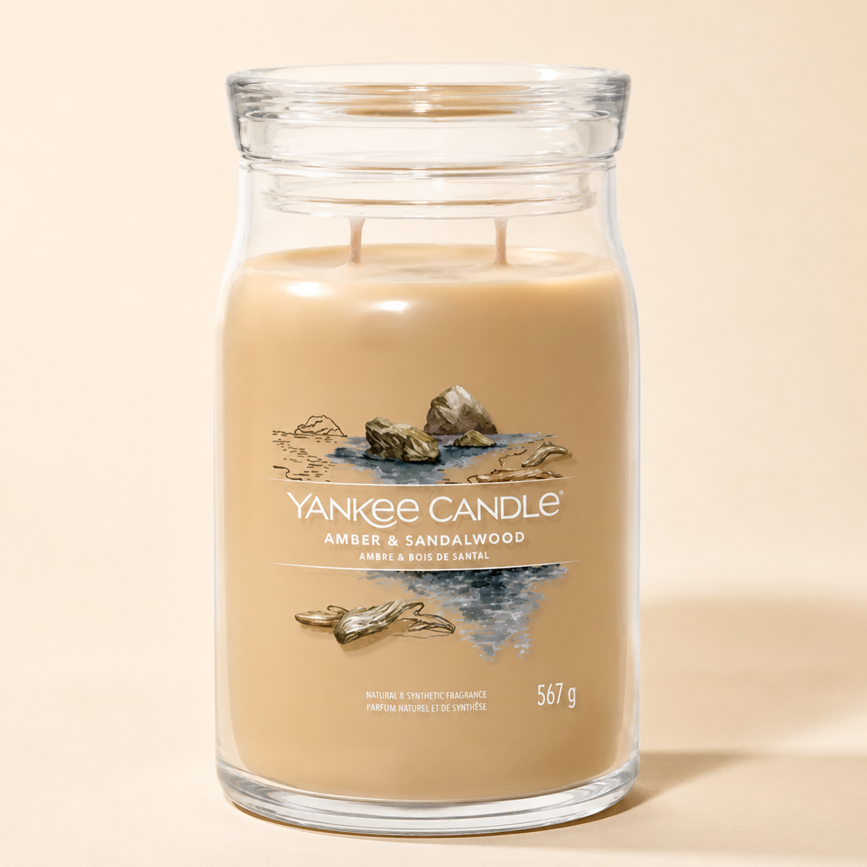 Yankee Candle Giara 567gr Amber & Sandalwood
