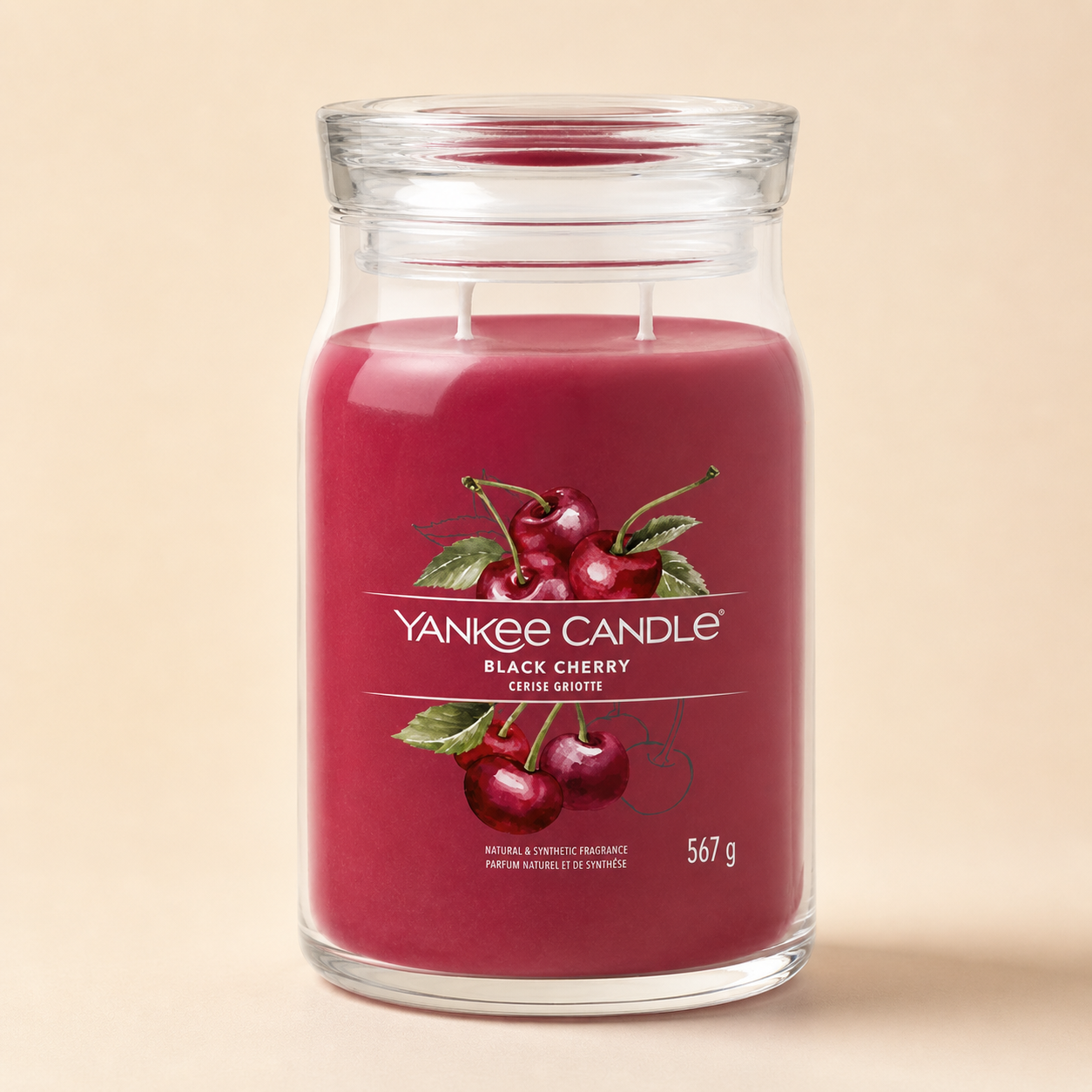 Yankee Candle Giara 567gr Black & cherry