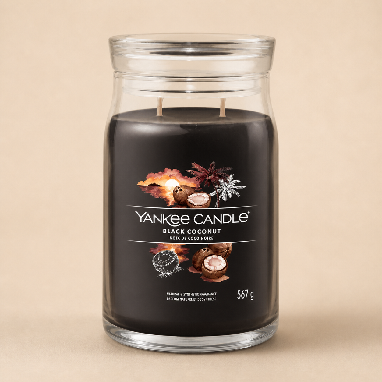 Yankee Candle Giara 567gr Black coconut