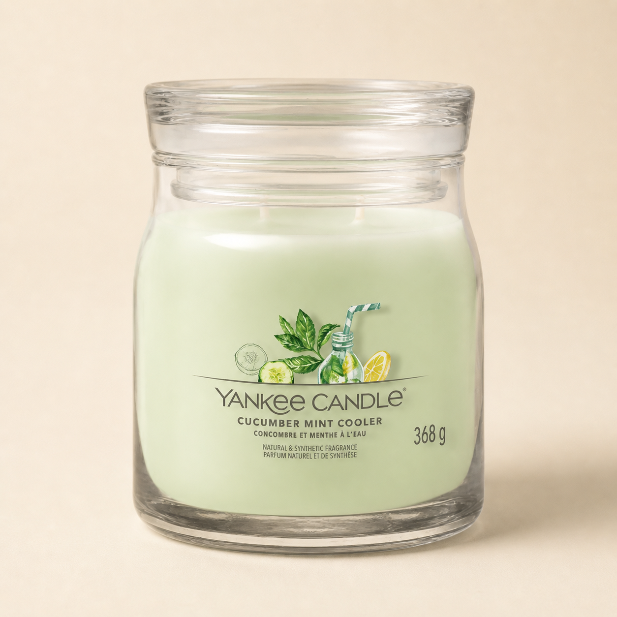 Yankee Candle Giara 368gr cucumber mint cooler