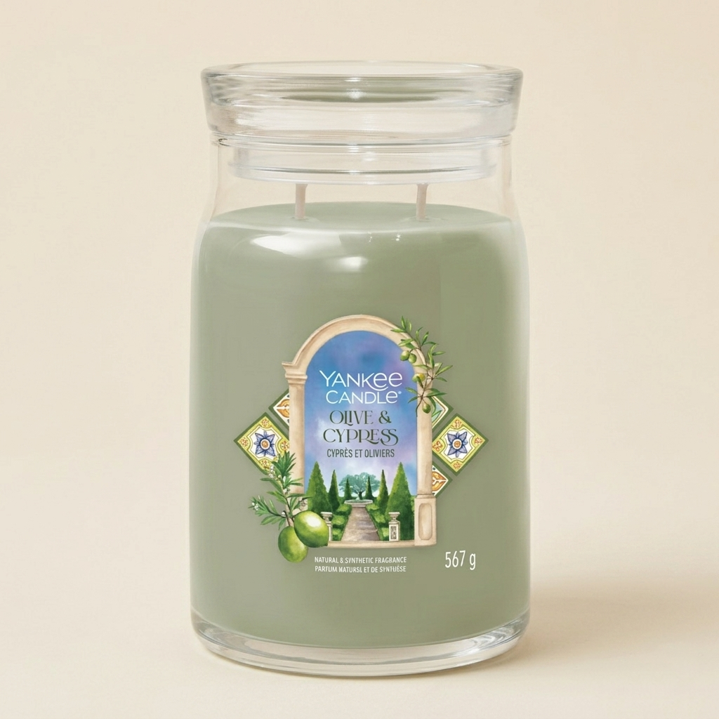 Yankee Candle Giara 567gr Olive & Cypress