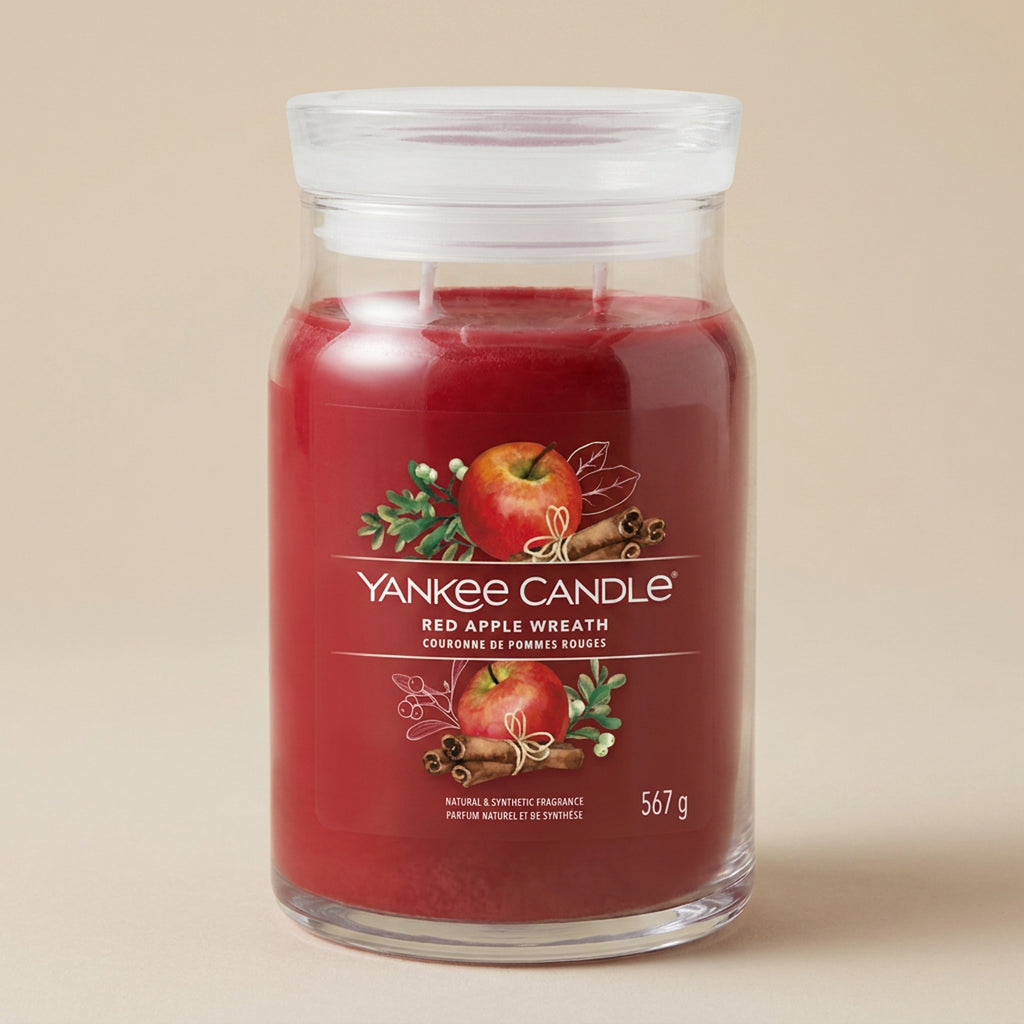 Yankee Candle Giara 567gr Red Apple Wreath