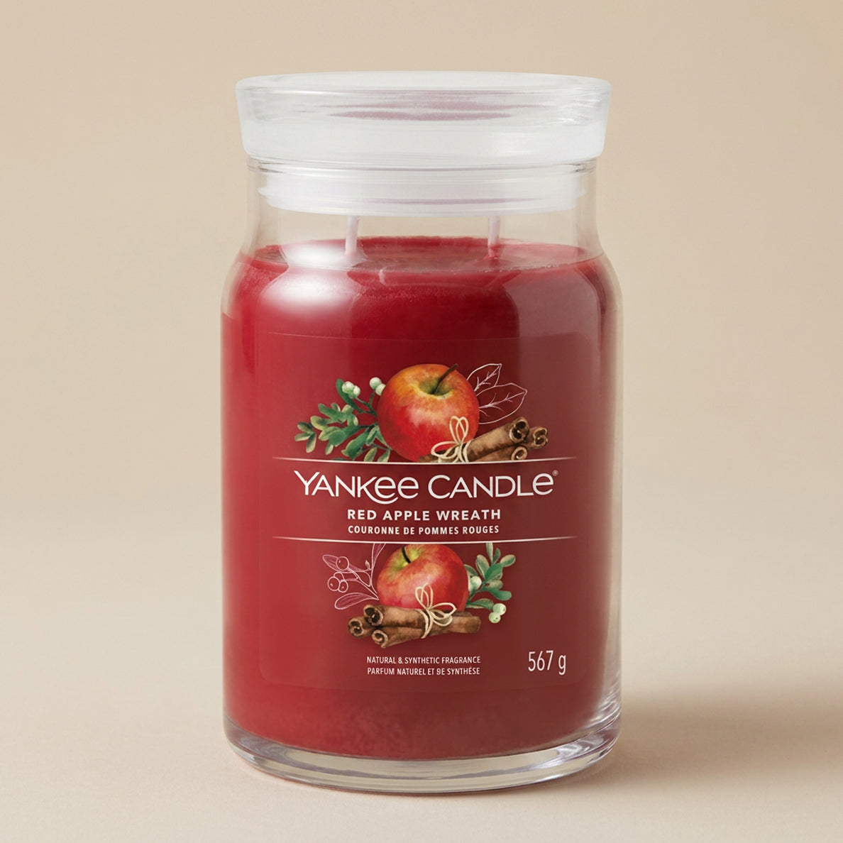 Yankee Candle Giara 567gr Red Apple Wreath